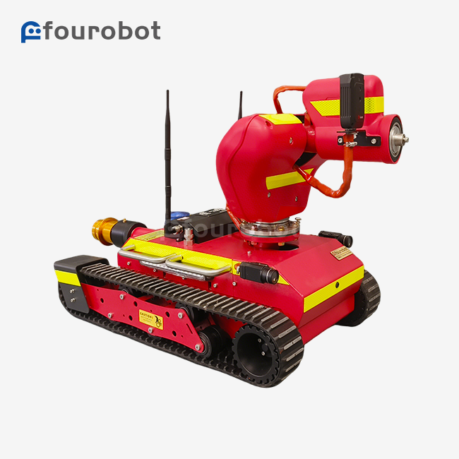 Fire Robot with Thermal Imager